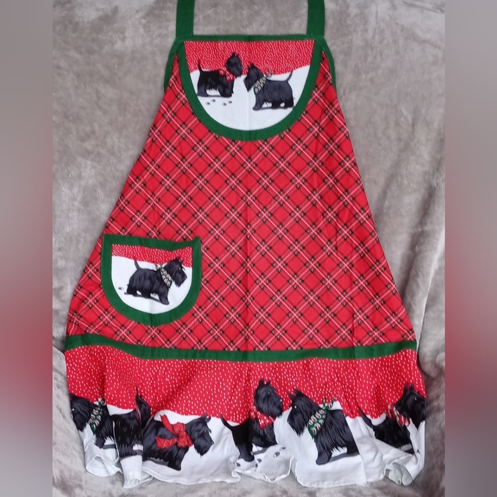 Scottie/Scottish Terrier Adult Dog Apron Handcrafted